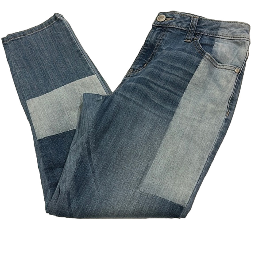 Simply Vera Vera Wang Two-Tone Blue Jeans
